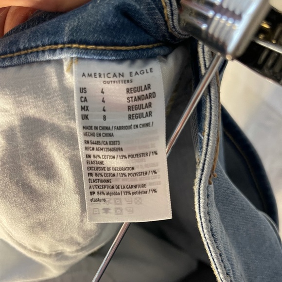 American eagle basic light wash skinny jeans - Picture 6 of 6